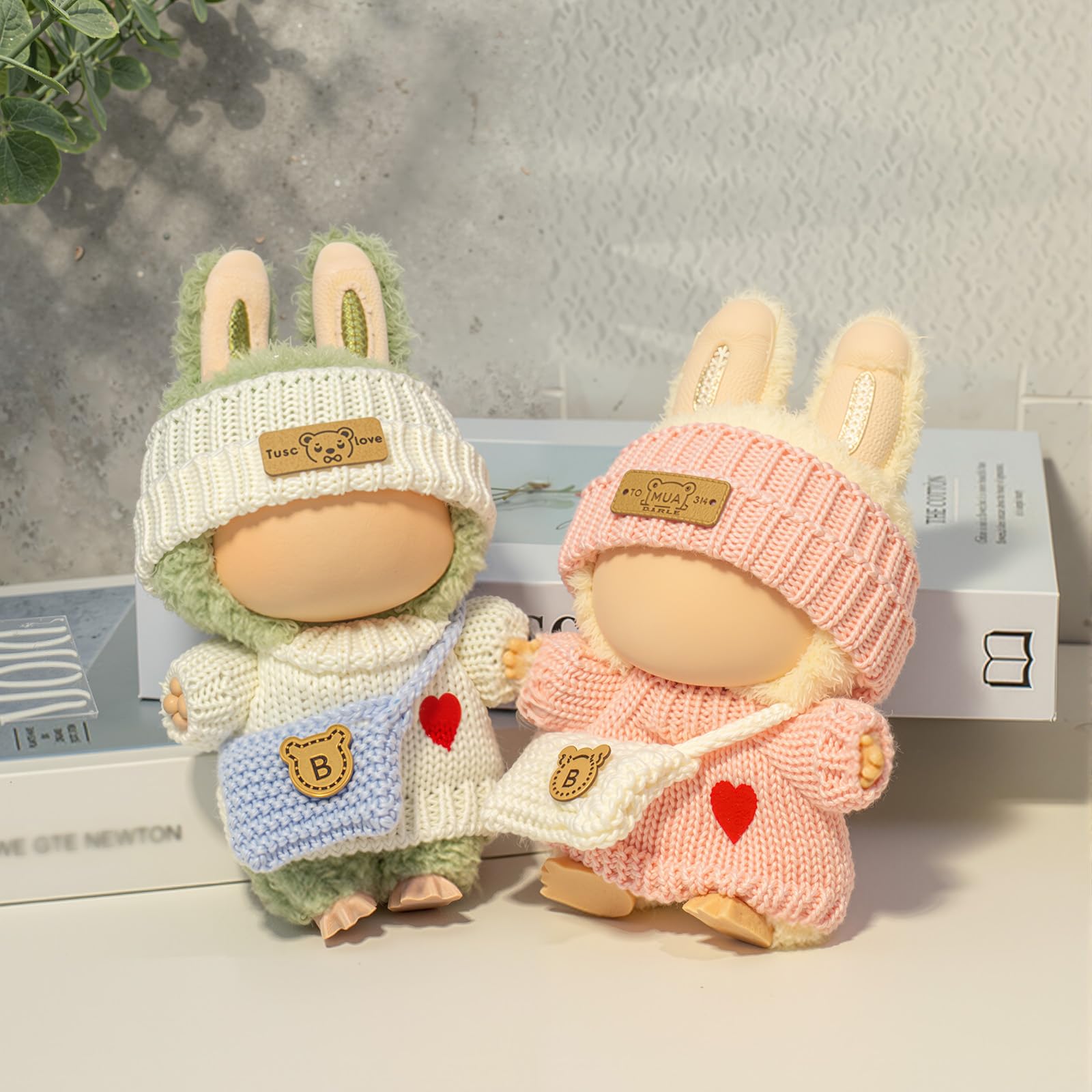 Amazon.com: Clothes for LABUBU Doll (NO Doll), Handcrafted Crochet